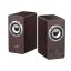 Genius SP-HF400 hangszóró, 10W RMS, fa ház, 3.5 mm jack, sötétbarna