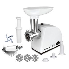   HEINNER MG-W1200R Húsdaráló, 1.5-1.9kg/perc, 3 vágólap, 1340W, Fehér