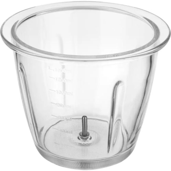 Sencor SCB 6150SS-EUE3 elektromos aprító, 800 W, 1,5 l üvegedény, 4 titánbevonatú kés, Ezüst-fehér