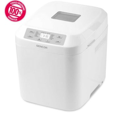 SENCOR SBR 1040WH Kenyérsütő, 10 program, 500W, Fehér