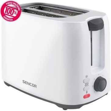 SENCOR STS 2606WH Kenyérpirító, 2 szeletes, 750W, Fehér
