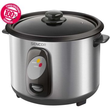 SENCOR SRM 1000SS Rizsfőző, 1L/800g, 400W, Inox
