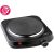 SENCOR SCP 1504BK-EUE4 Elektromos főzőlap, 18cm, 1500W, Fekete