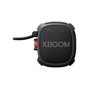   LG XBOOM Go XG2TBK Bluetooth hangszóró, IP67, Sound Boost, tartózsinór, fekete