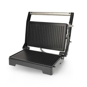   Melissa panini grill, 1000 W, kontakt grill, tapadásmentes, fekete - 16240111
