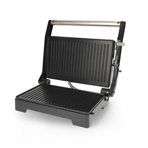 Melissa panini grill, 1000 W, kontakt grill, tapadásmentes, fekete - 16240111