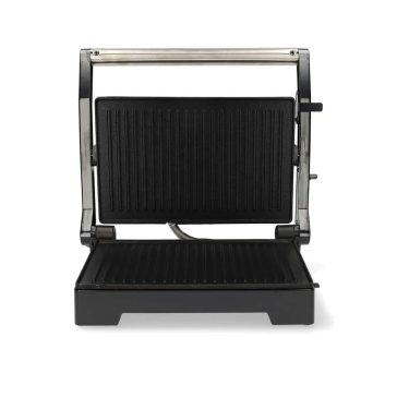   Melissa panini grill, 1000 W, kontakt grill, tapadásmentes, fekete - 16240111