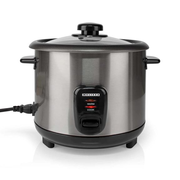 Melissa rizsfőző, 1.5 l, 500 W, pároló betét, tapadásmentes, szürke - 16300086