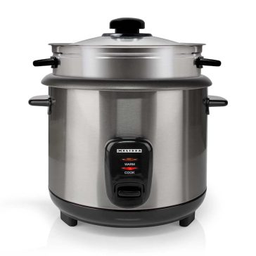  Melissa rizsfőző, 1.5 l, 500 W, pároló betét, tapadásmentes, szürke - 16300086