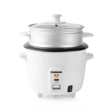   Melissa rizsfőző, 0.6 l, 300 W, pároló betét, tapadásmentes, fehér - 16280022