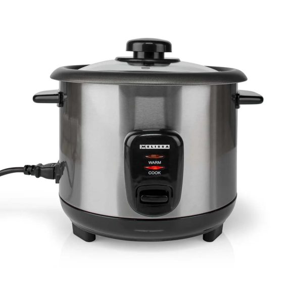 Melissa rizsfőző, 1.0 l, 400 W, pároló betét, tapadásmentes, szürke - 16280023