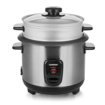   Melissa rizsfőző, 1.0 l, 400 W, pároló betét, tapadásmentes, szürke - 16280023