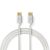 Nedis CCTB37014AL20 DisplayPort 1.4 kábel, displayport dugó - display port dugó, aranyozott csatlakozók, 8K@60Hz, 2m