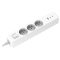 Xiaomi 20W Power Strip elosztó, 2x USB-C, 1x USB-A, 3680W, fehér - BHR07UKEU