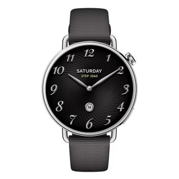   XIAOMI BHR07VRGL S4 Okosóra flourgumi szíjjal, 41mm, Fekete