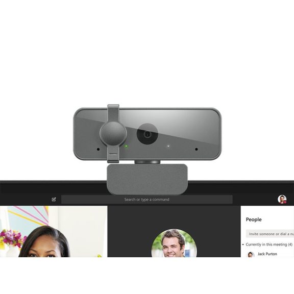 Lenovo Select FHD Webcam Gen2 webkamera, 1080p, sztereó mikrofon, Viharszürke - GXC1S15023