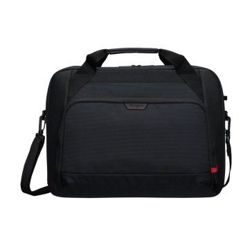   Targus Classic EcoSmart Briefcase notebook táska 17-18", lopásgátló cipzár, fekete