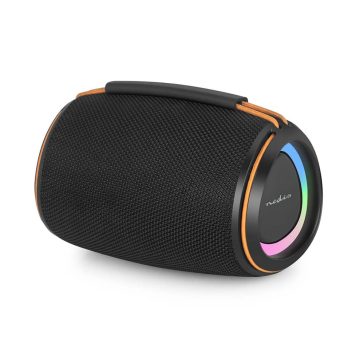   Nedis SPBT2026BK Bluetooth hangszóró, 40W, TWS, IPX4, fekete narancs