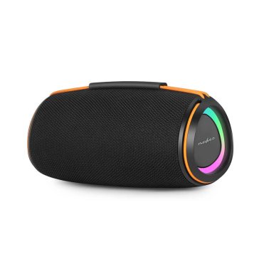  Nedis SPBT3026BK Bluetooth hangszóró, 60W, TWS, IPX4, fekete narancs
