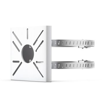   TP-LINK VIGI Oszlop rögzítő konzol kültéri/beltéri, alumínium 70-130mm Fehér, VMB-350