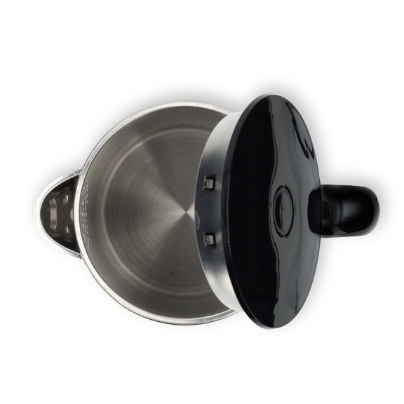 Nedis KAWK362EBK elektromos vízforraló, 1,7 l, 2200 W, 6 hőfok, fekete