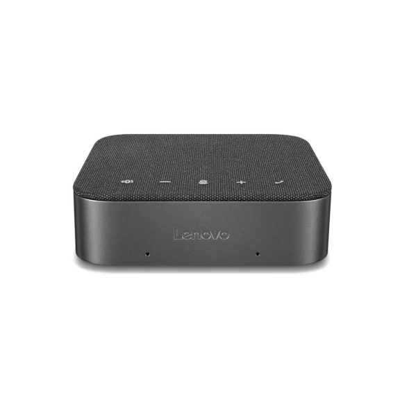 Lenovo Wireless Speakerphone 6000 vezeték nélküli konferenciahangszóró, Bluetooth 5.3, Microsoft Teams, Fekete