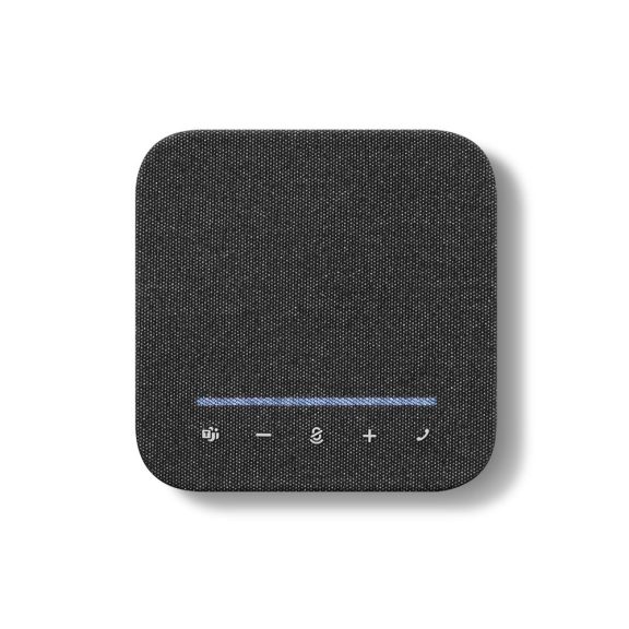 Lenovo Wireless Speakerphone 6000 vezeték nélküli konferenciahangszóró, Bluetooth 5.3, Microsoft Teams, Fekete