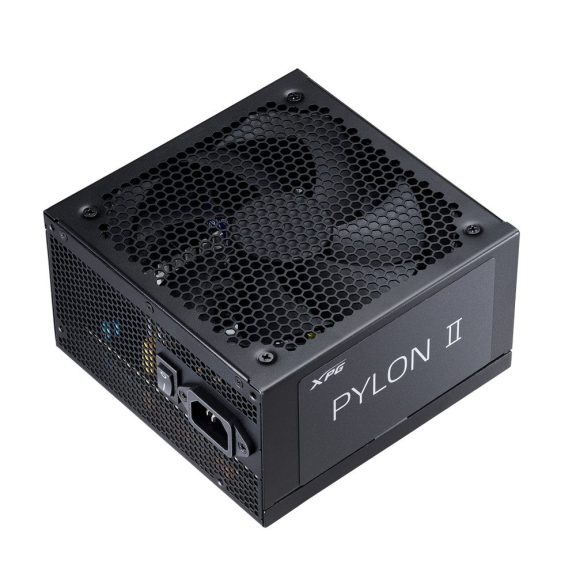 ADATA XPG PYLON II 650W tápegység, nem moduláris, 80 PLUS Bronze, ATX 3.1, fekete