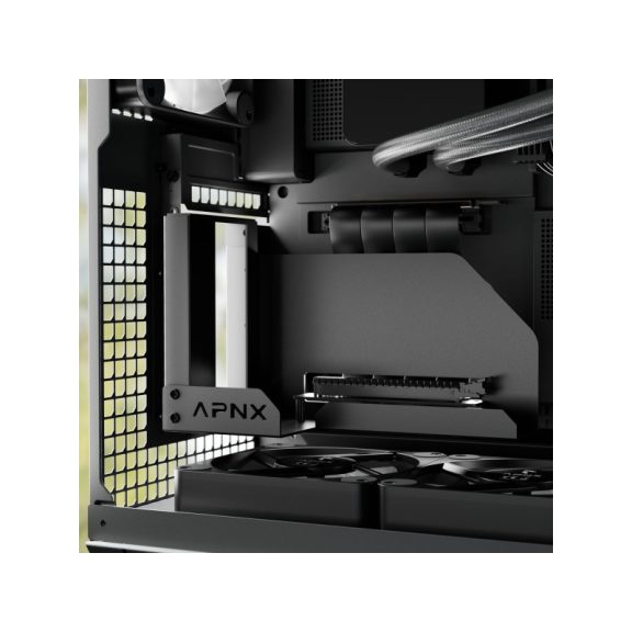 APNX vertikális GPU Szerelőkészlet - Fekete