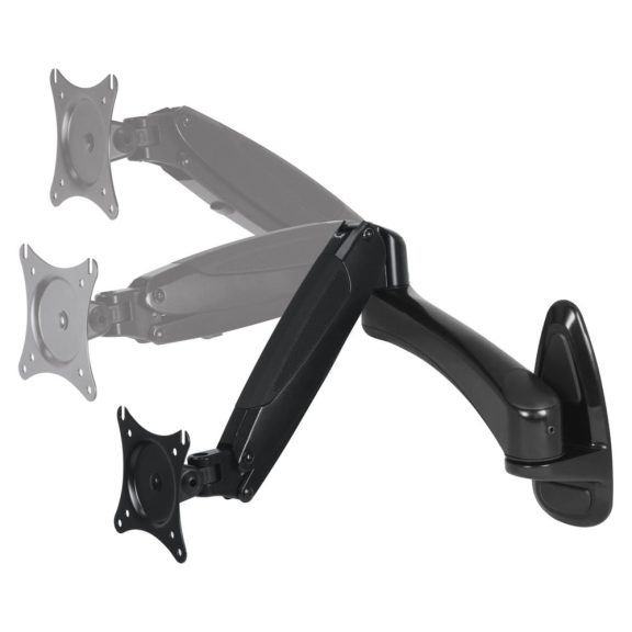 Arctic W1-3D fali monitortartó kar, 43"-ig, max. 8 kg, fekete