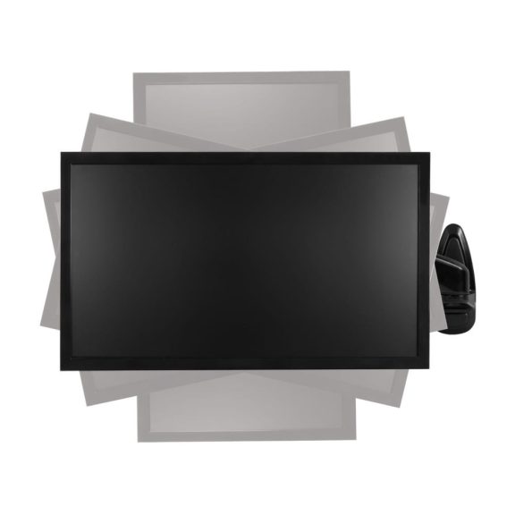 Arctic W1-3D fali monitortartó kar, 43"-ig, max. 8 kg, fekete