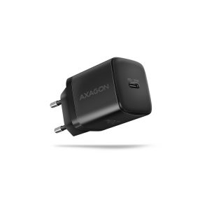 Hálózati töltő AXAGON ACU-PD20 PD3.0 & QC4+ 20W Fekete
