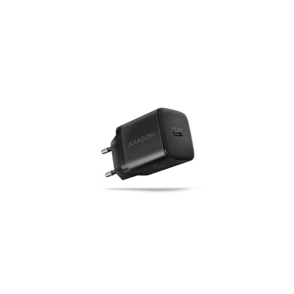 Hálózati töltő AXAGON ACU-PD20 PD3.0 & QC4+ 20W Fekete