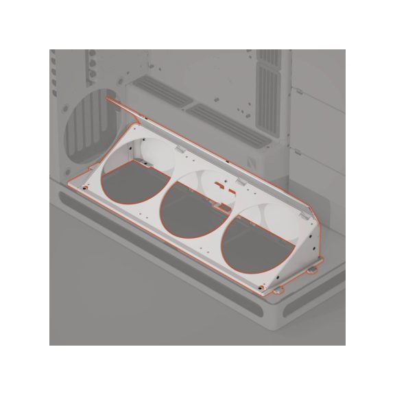HAVN HS 420 Alsó ventilátor konzol - fehér