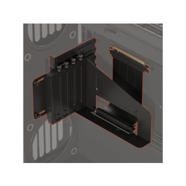 HAVN HS 420 Vertikális GPU Mounting Bracket - fekete