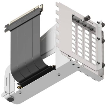   Havn Universal VGPU Kit vertikális GPU tartó, PCIe 5.0, fehér - HVN-AS-UVGPK-50
