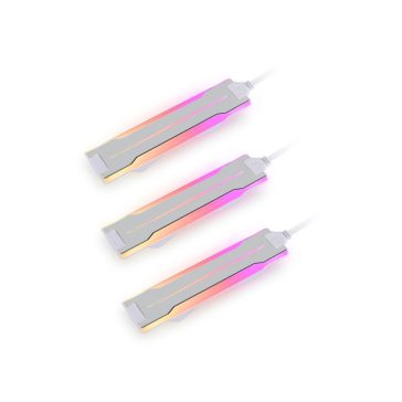   LED kiegészítő Lian Li UNI FAN P28 Side ARGB Strip, 3darabos Pack - fehér