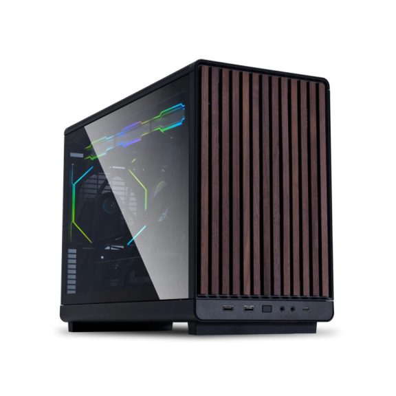 Edzett üveg előlap Lian Li DAN Cases A3 mATX házhoz, FA