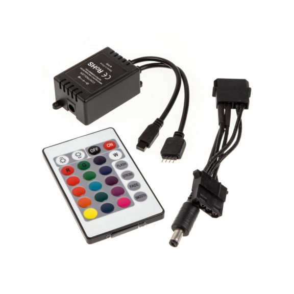 LED Vezérlő LamptronFlexLight Multi RGB LED szalag infravörös távvezérlővel - 1m