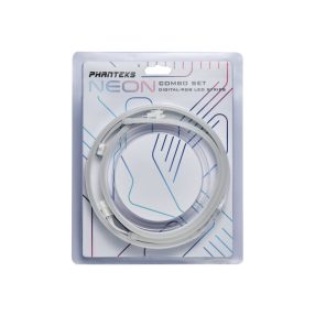 LED Szalag PHANTEKS NEON ARGB LED 2x 40cm Kit Fehér