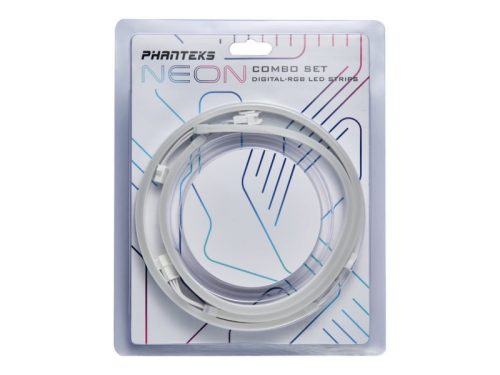 LED Szalag PHANTEKS NEON ARGB LED 2x 40cm Kit Fehér