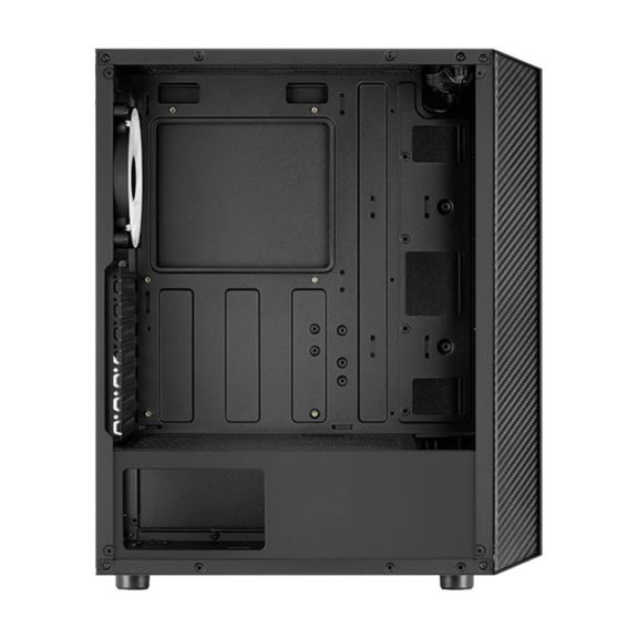 AeroCool Hive v3 ATX miditorony számítógépház, FRGB ventilátor, edzett üveg, fekete