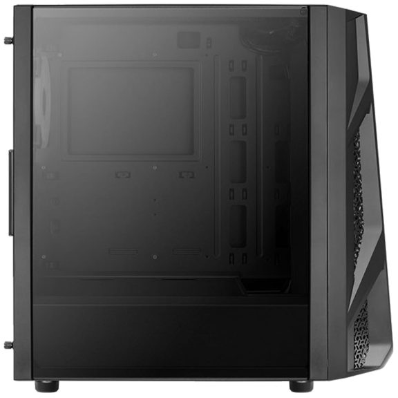 AeroCool AirHawk Duo E-ATX miditorony számítógépház, 3db ARGB ventilátor, fekete 