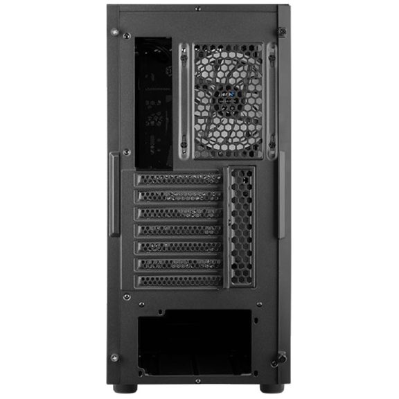AeroCool AirHawk Duo E-ATX miditorony számítógépház, 3db ARGB ventilátor, fekete 