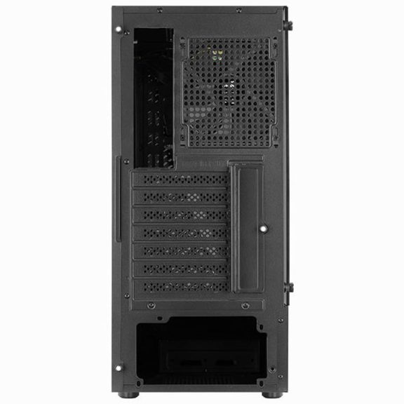 AeroCool Wave v1 ATX miditorony számítógépház, edzett üveg, optimalizált légáramlás, fekete
