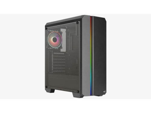 Számítógépház Aerocool Genesis v2 ARGB ATX Fekete Acryl üveg