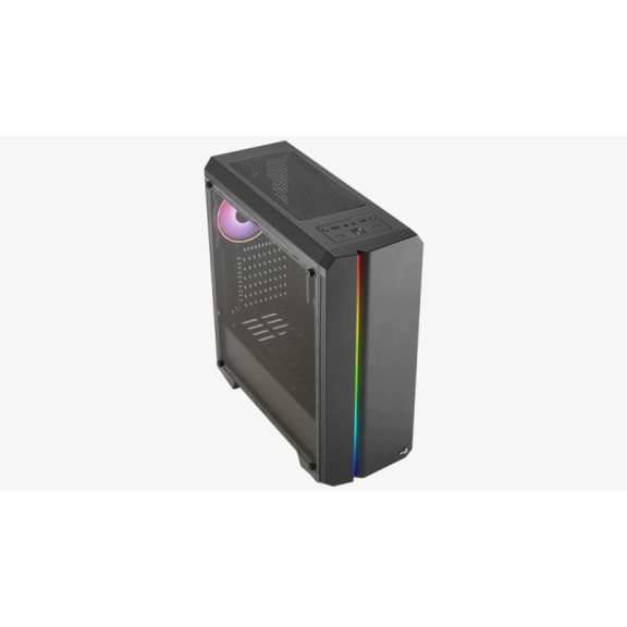 Számítógépház Aerocool Genesis v2 ARGB ATX Fekete Acryl üveg