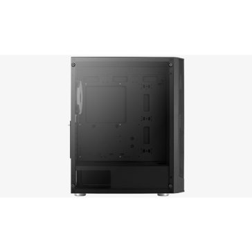   Számítógépház Aerocool Prism v2 FRGB ATX Fekete Edzett üveg