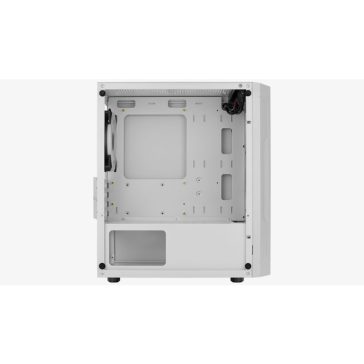   Számítógépház Aerocool Trinity Mini Mesh ARGB mATX Fehér Edzett üveg