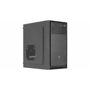   Aerocool CS-104 mcroATX minitorony számítógépház, kompakt kialakítás, fekete